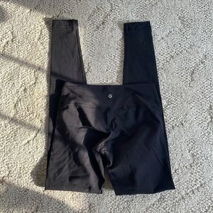 Black Lulu Lemon Size 4 Leggings